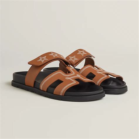 sandali hermes cammello|hermes chypre sandals.